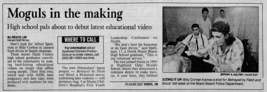 Miami Herald, Jul 22, 1996 — Moguls in the making