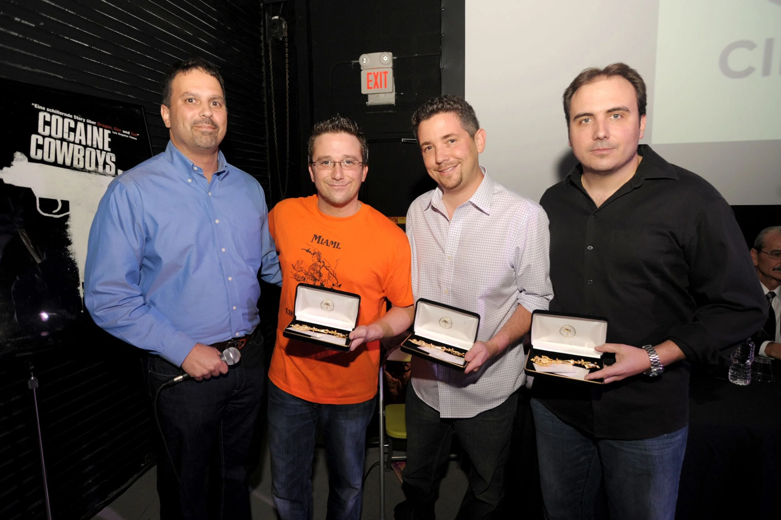 Billy Corben, Alfred Spellman, David Cypkin