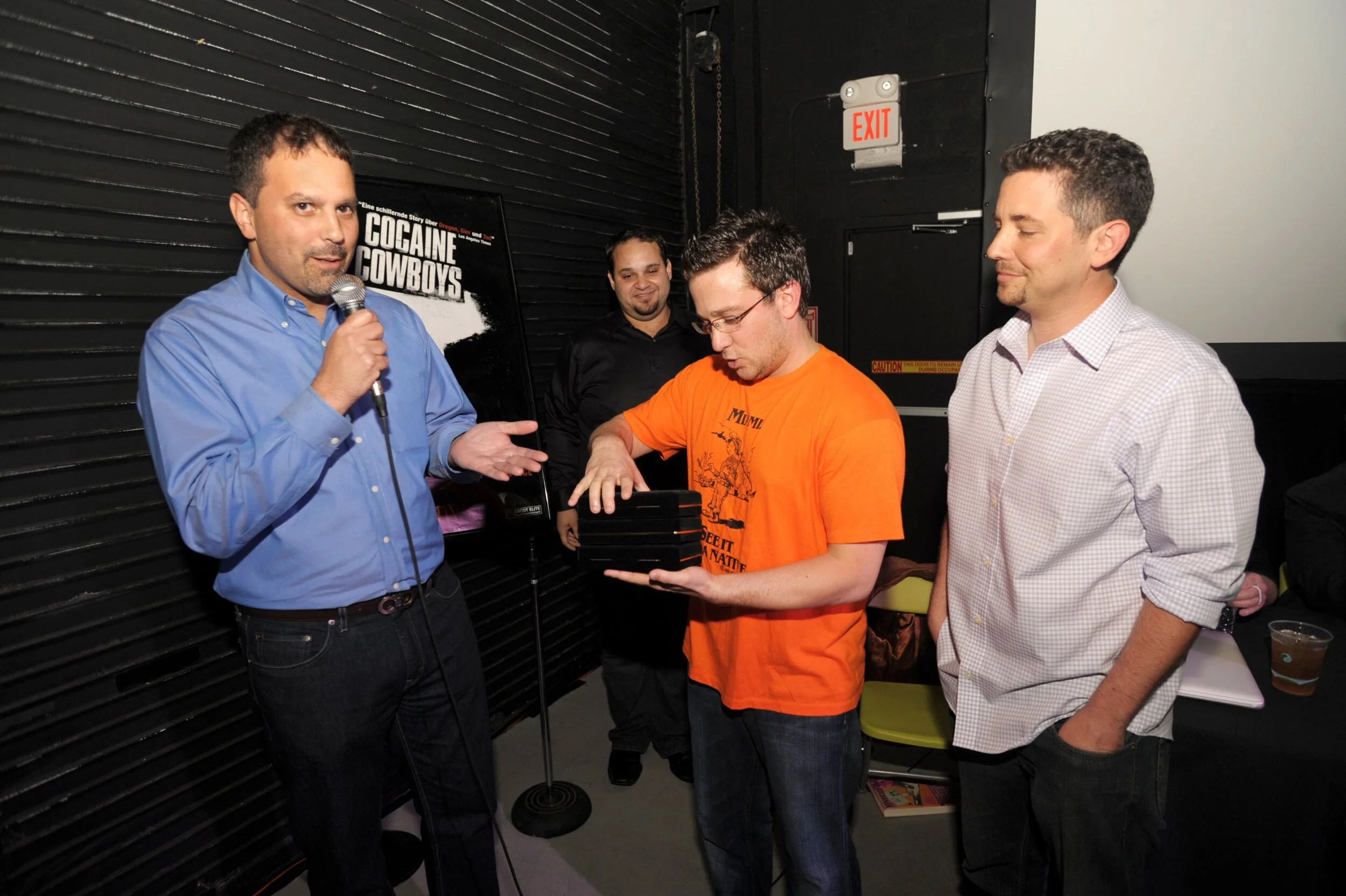 Billy Corben and Alfred Spellman
