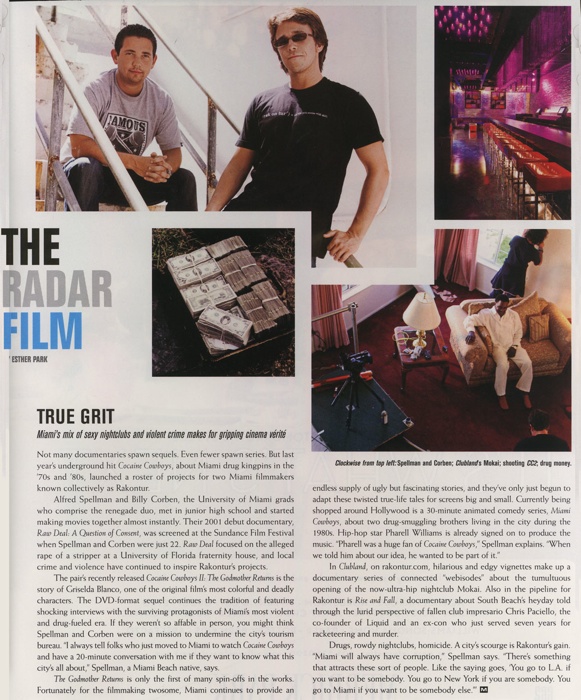 The Radar Film: True Grit