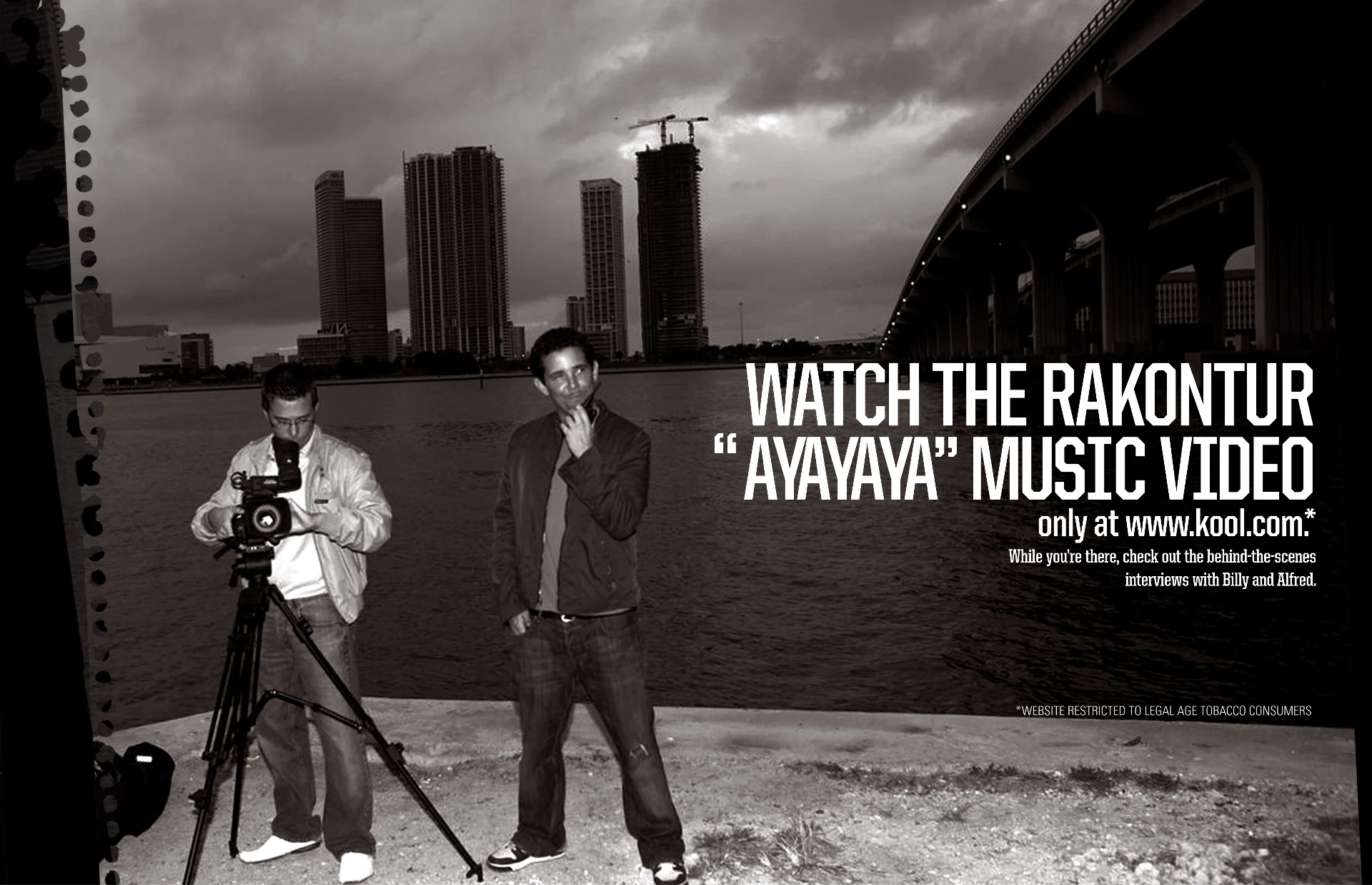 F.I.L.T.H.E.E.
FT. ICE-T & GRANDMASTER CAZ
"AY, AY, AYA" print campaign 3