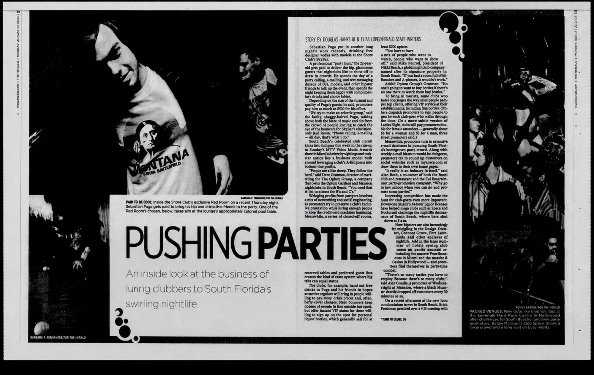 Pushing Parties: An inside look at the business of luring clubbers to South Florida's swirling nightlife