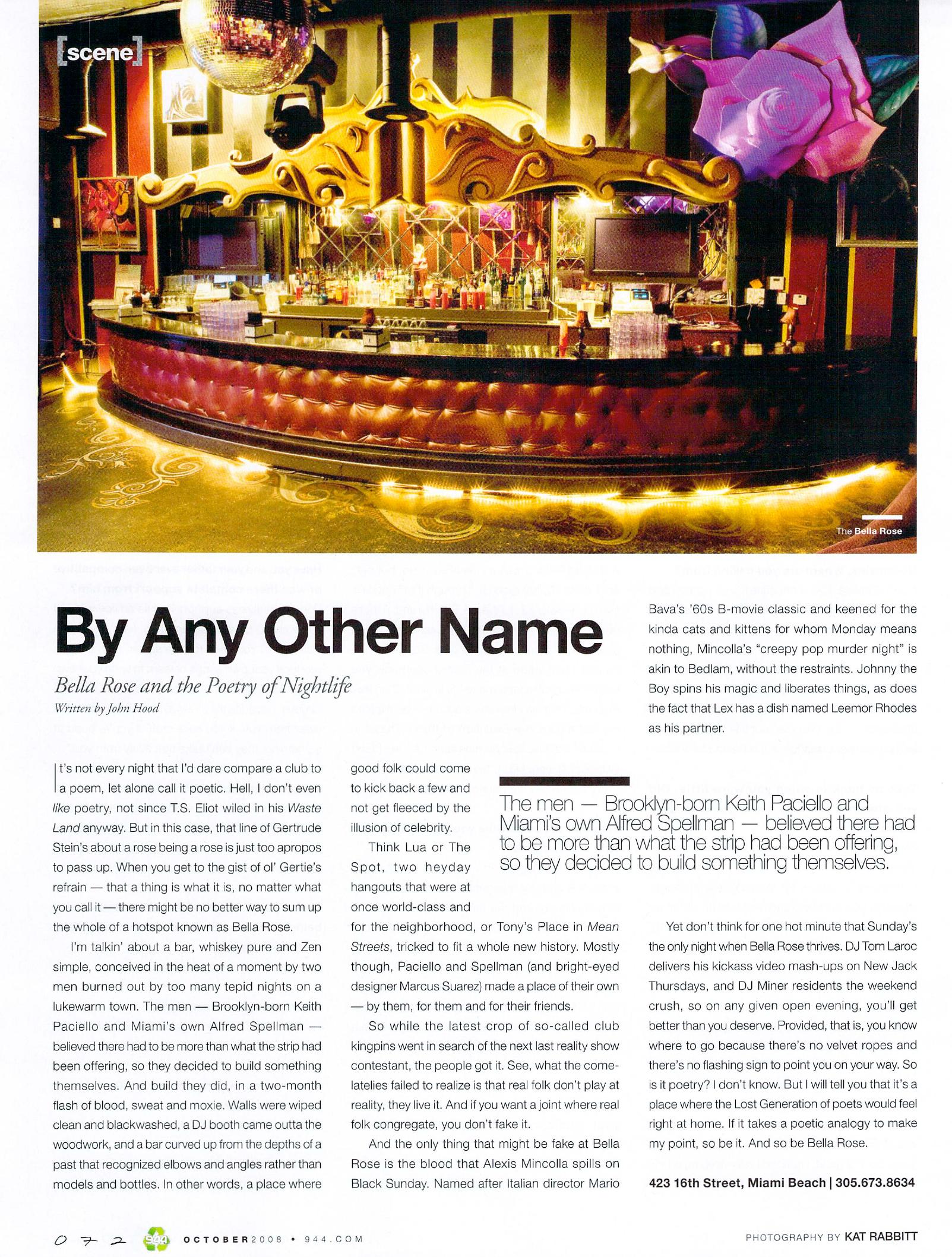 Bella Rose press clipping 1